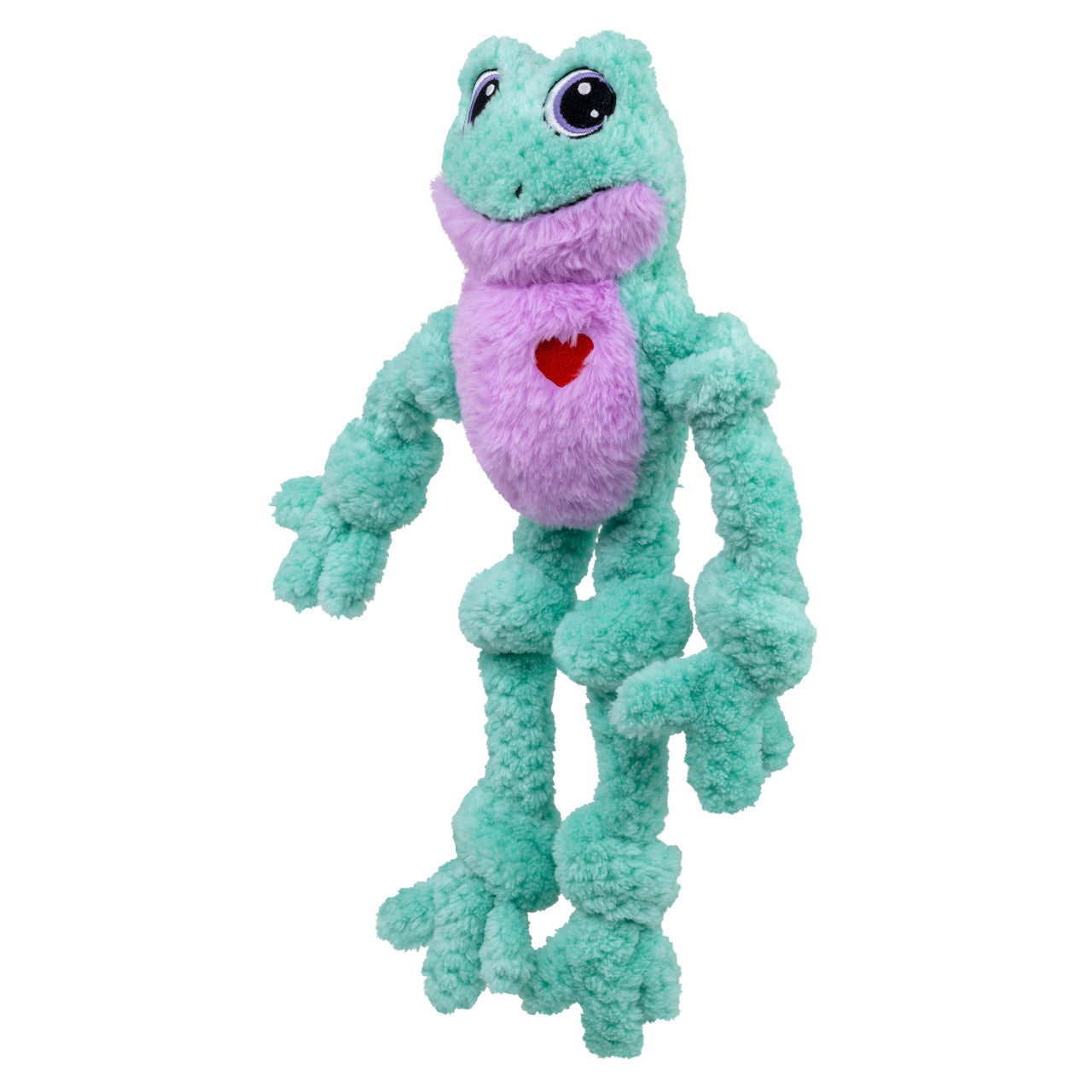 Valentines Knots Frog ,Mint  and Purple