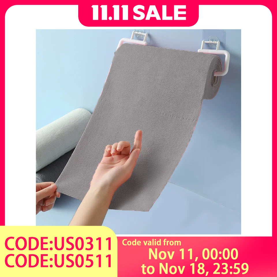 Thickened Microfiber Dishcloth Oil-Resistant for Kitchen Cleaning