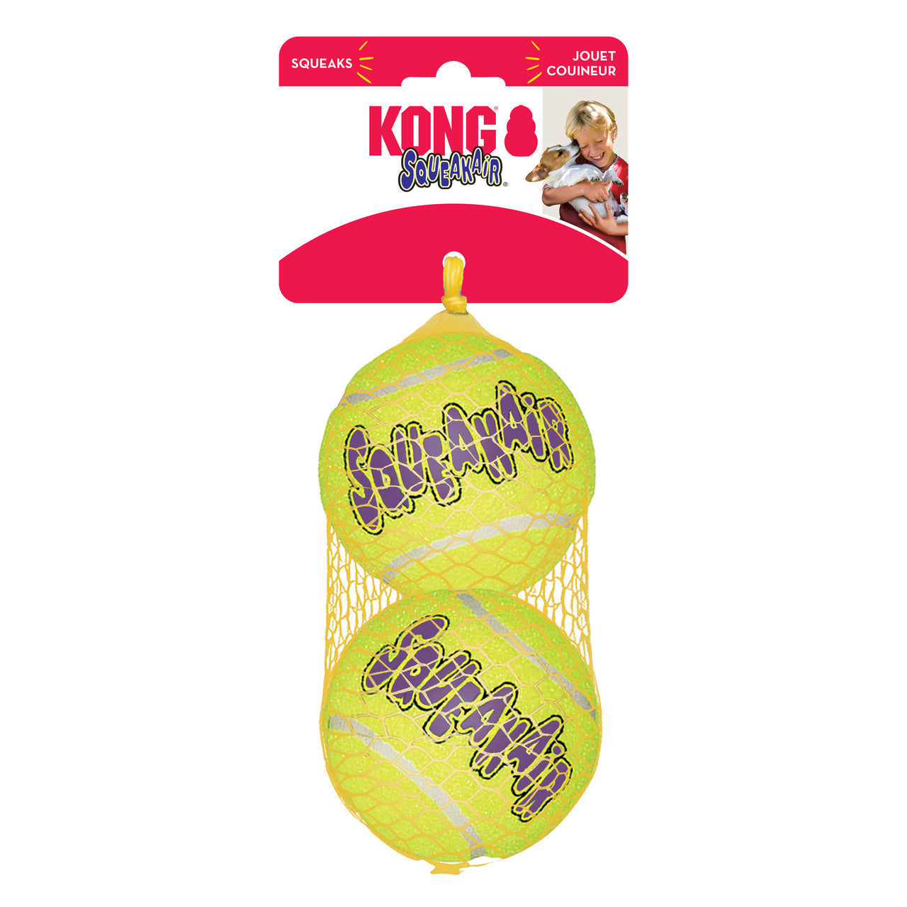 SqueakAir Balls Large, 2 Pack