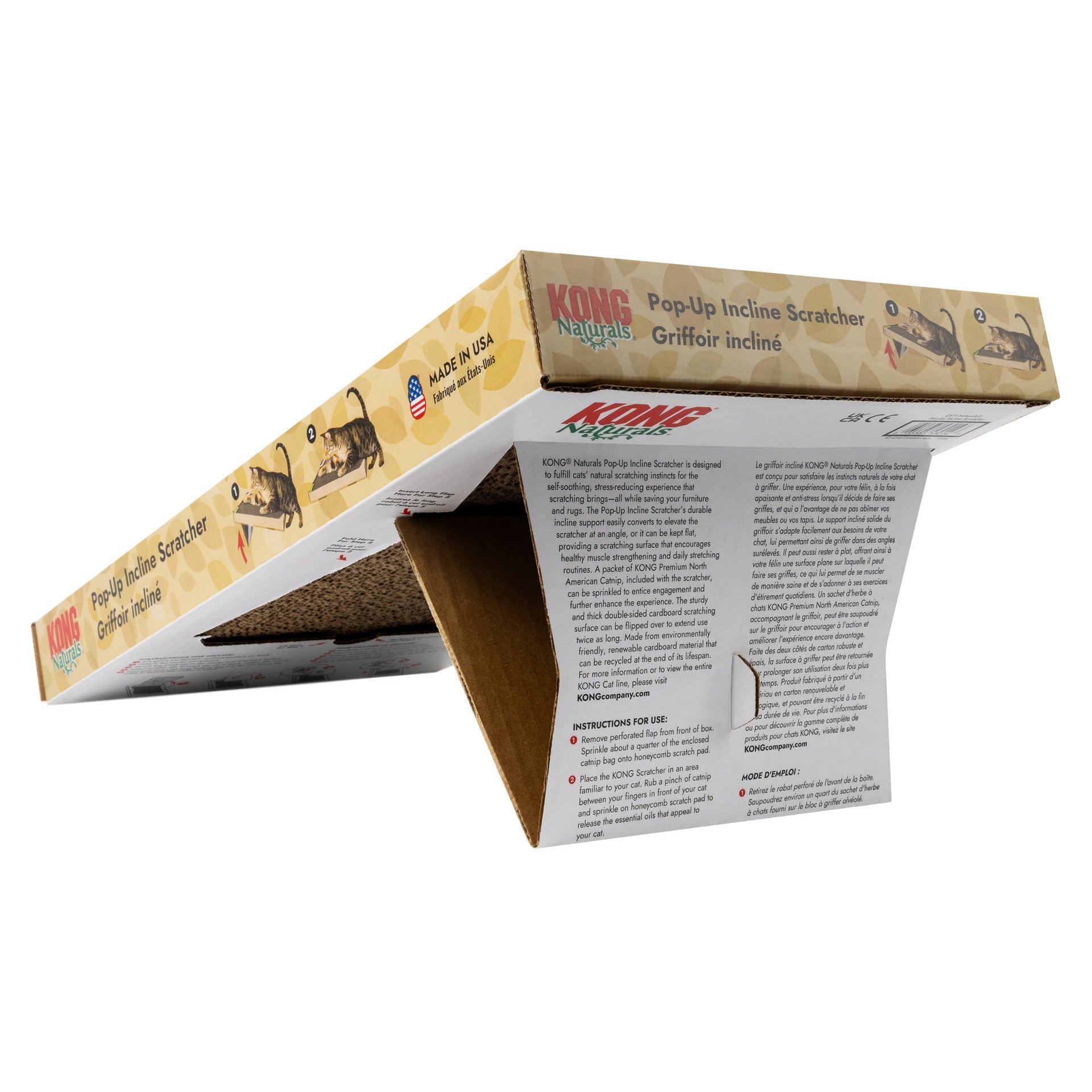 Naturals Pop-Up Incline Scratcher