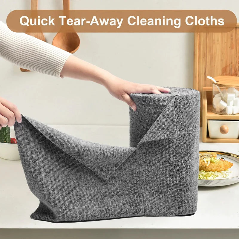 Thickened Microfiber Dishcloth Oil-Resistant for Kitchen Cleaning