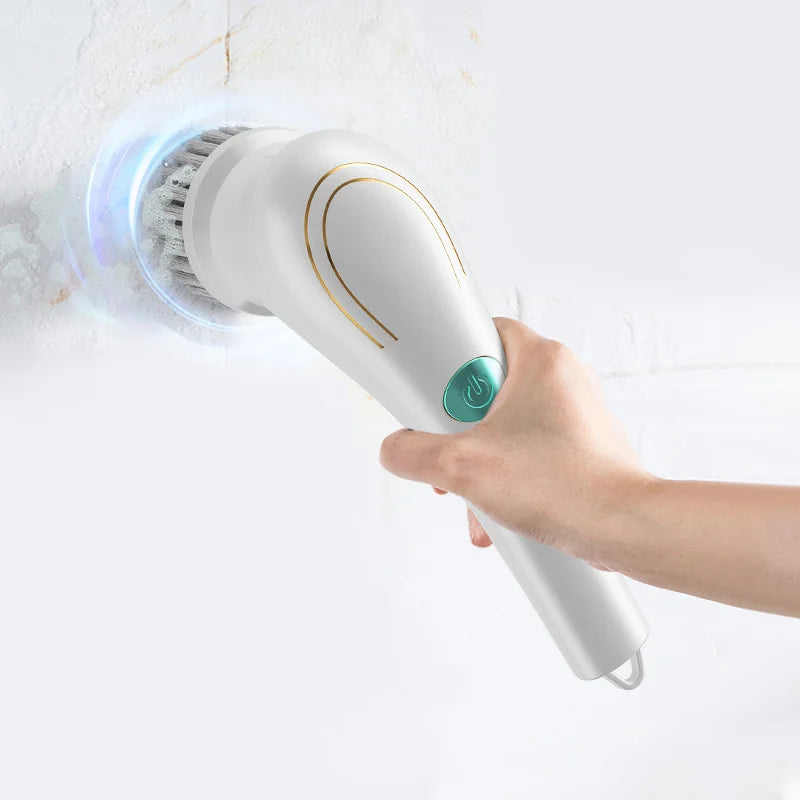 Automatic Cleaning Brush – Sponge Material with Multiple Brush Heads for Stain Removal