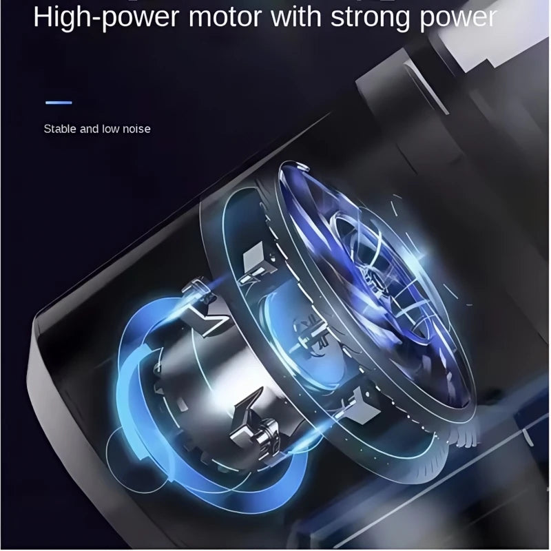 900Pa Wireless Car Vacuum Cleaner USB Rechargeable Mini