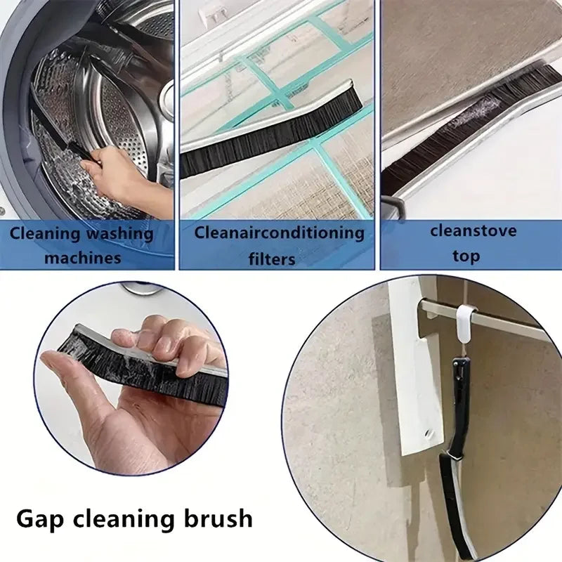 3-piece cleaning brush set, household hard bristle cleaning tool