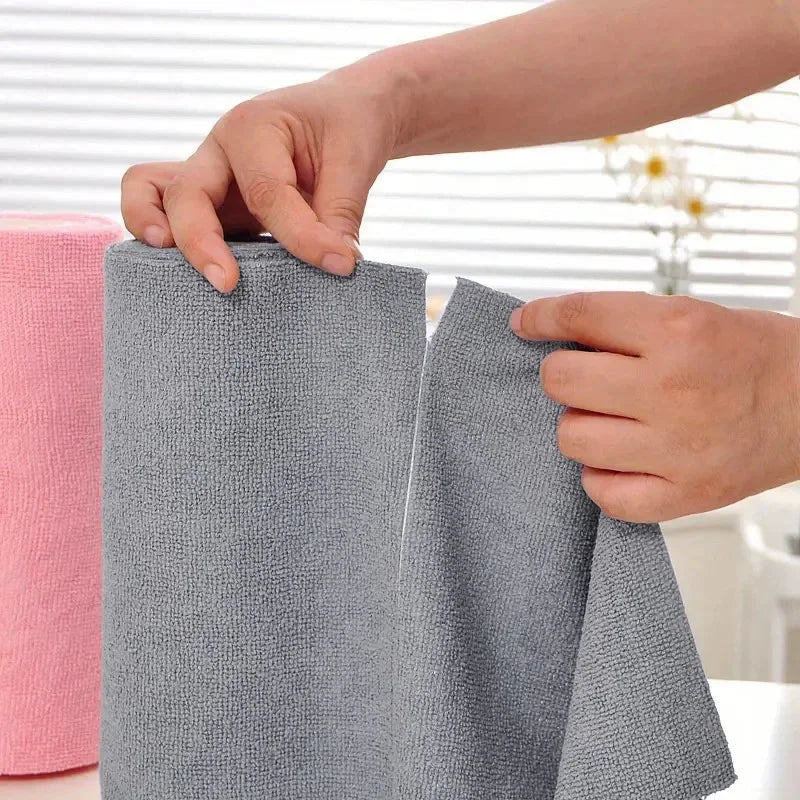 Thickened Microfiber Dishcloth Oil-Resistant for Kitchen Cleaning