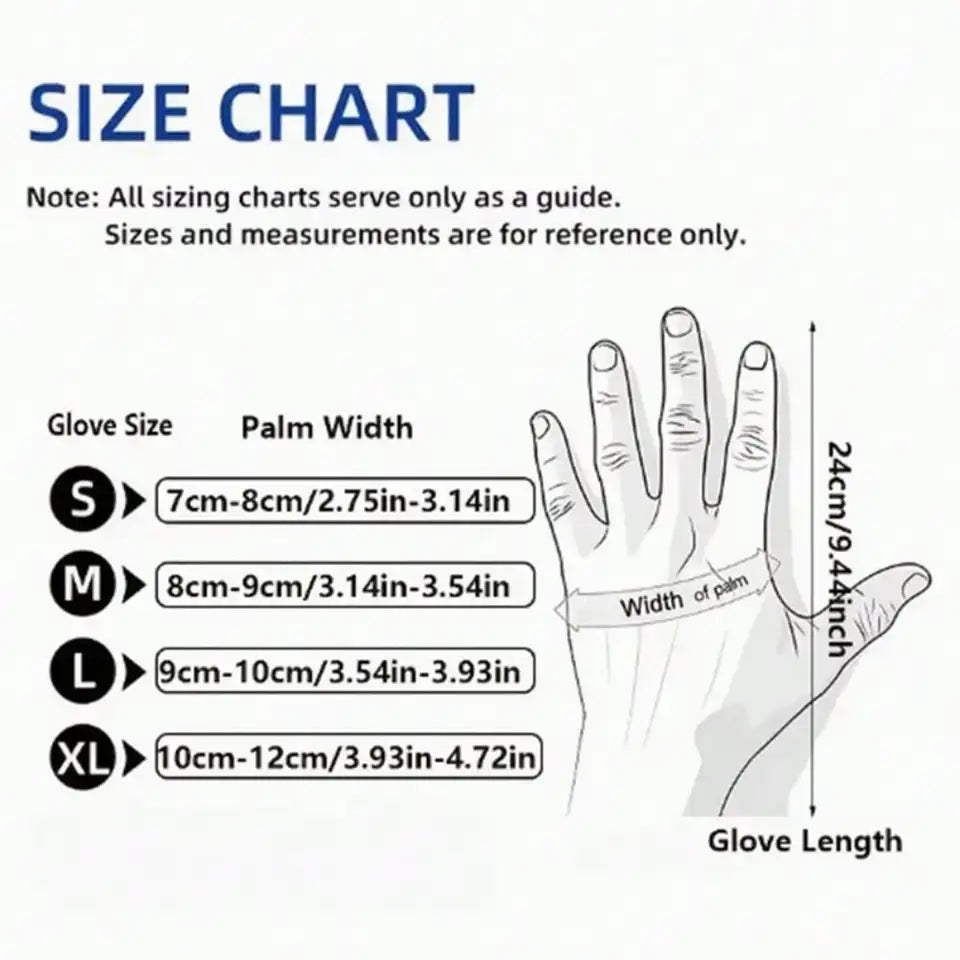 100pcs Disposable Nitrile Gloves for Cleaning and Cooking