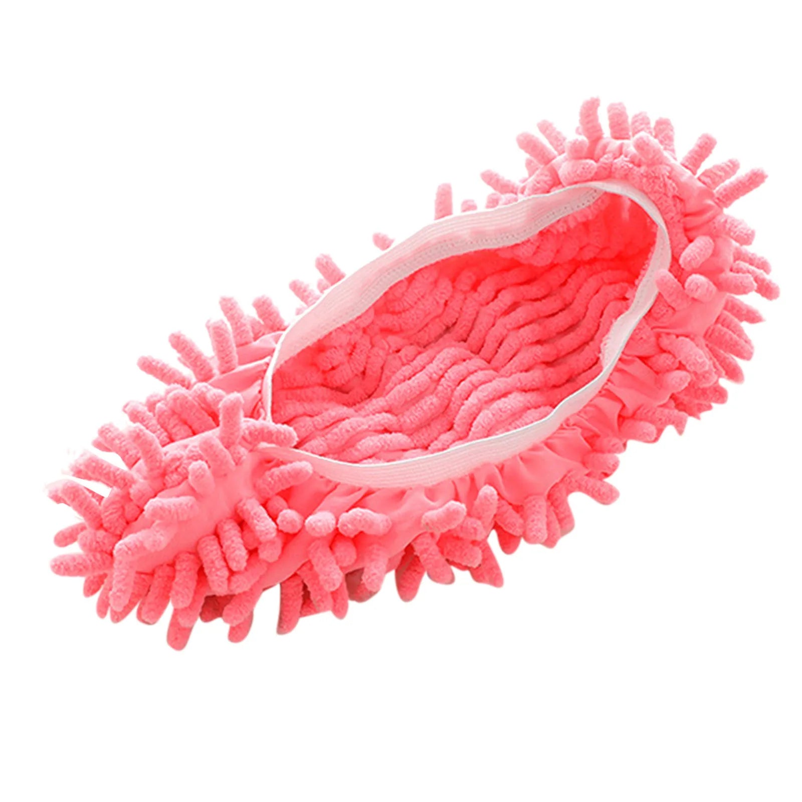 Chenille Dust Mop Slippers – Lazy Home Floor Cleaning Shoes with Water Absorption