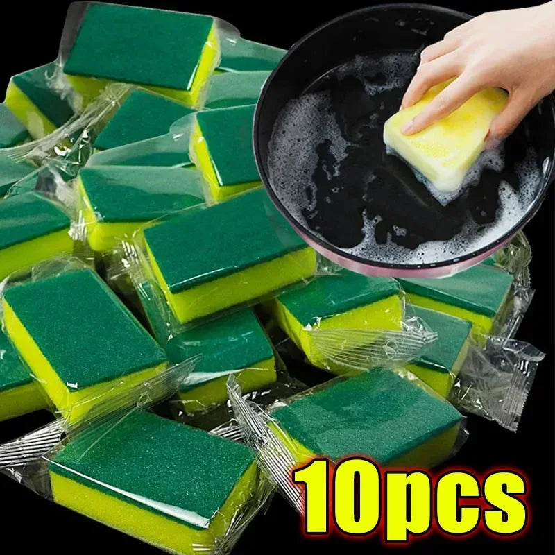 Kitchen Dishwashing Sponge – Soft Absorbent Scouring Pad for Pots and Household Cleaning