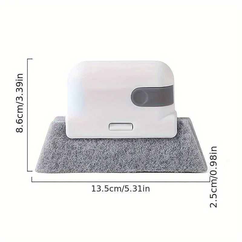 Universal Window Rail Cleaning Brush for Gaps and Frames