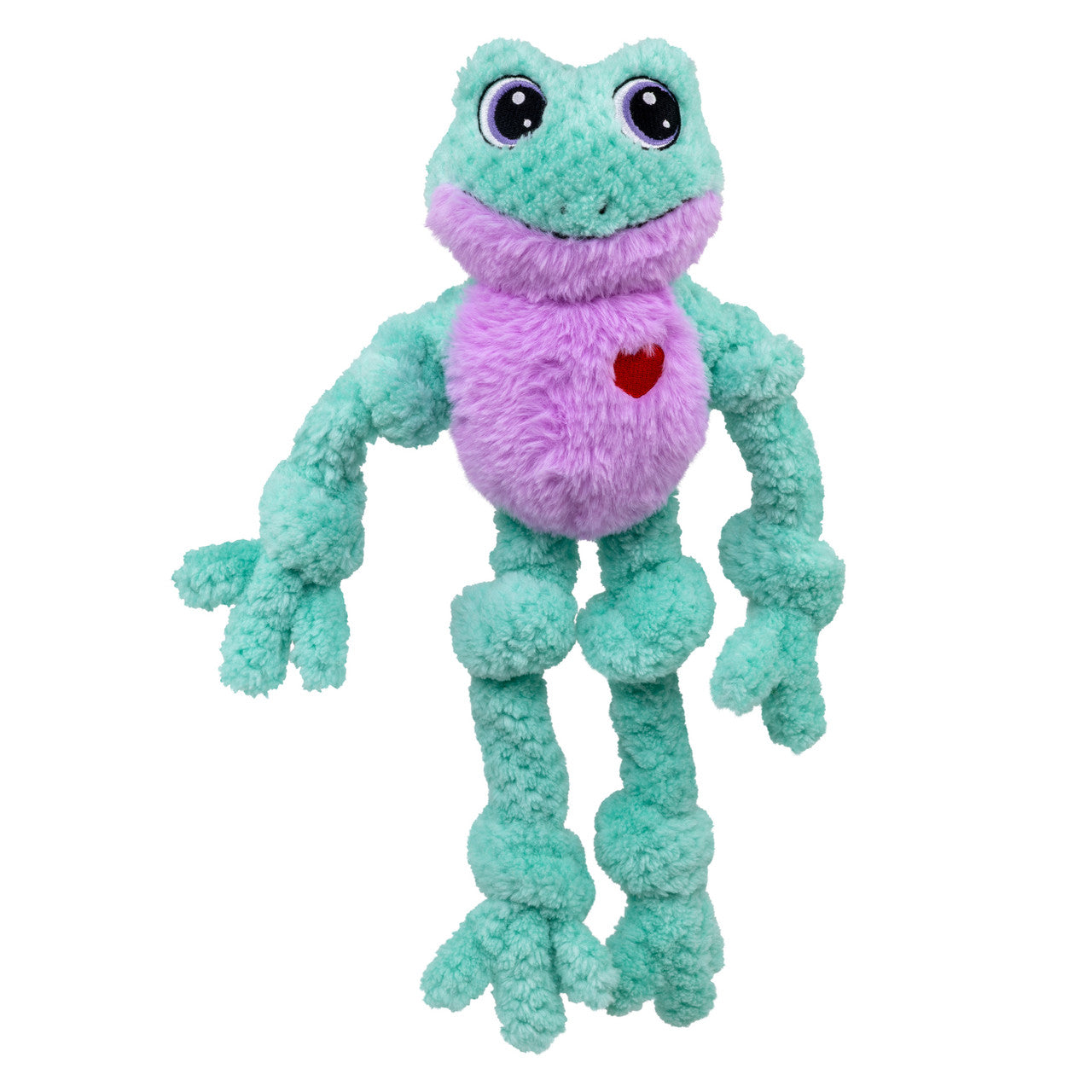 Valentines Knots Frog ,Mint  and Purple