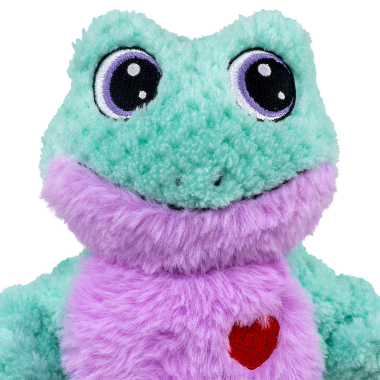 Valentines Knots Frog ,Mint  and Purple
